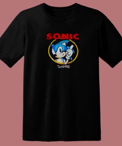 Vintage Game Sonic The Hedgehog 80s T Shirt