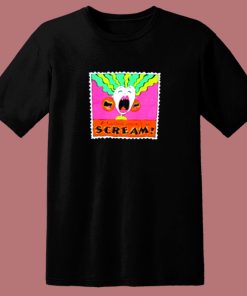 Vintage Halloweens A Scream Retro 80s T Shirt