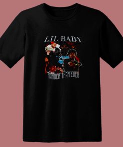 Vintage Lil Baby Hip Hop Harder Than Ever 80s T Shirt