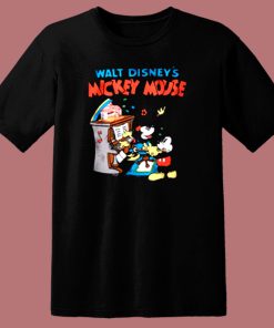 Vintage Minnie And Mickey Graphic 80s T Shirt