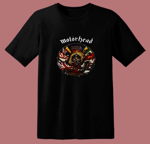 Vintage Motorhead 1916 Graphic 80s T Shirt