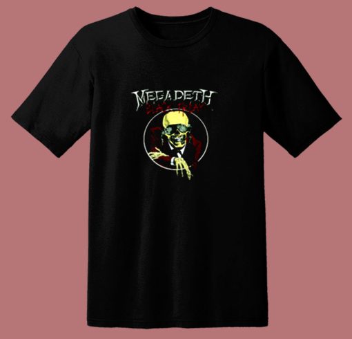 Vintage New Megadeth Black Friday 1986 80s T Shirt