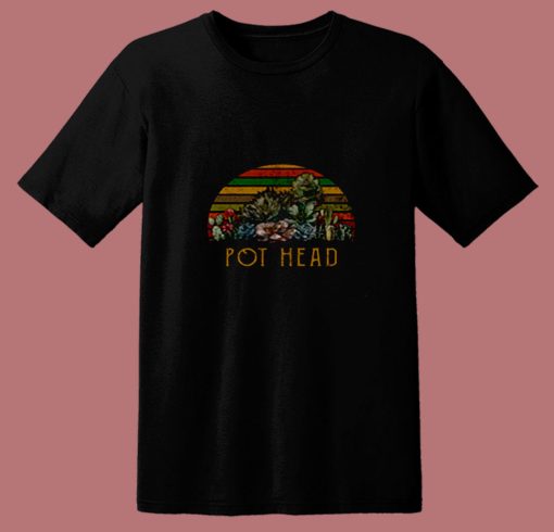 Vintage Pod Head Succulent 80s T Shirt