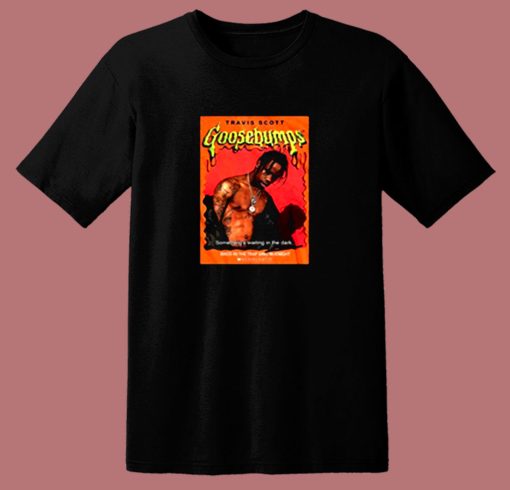 Vintage Poster Travis Scott Goosebumps 80s T Shirt