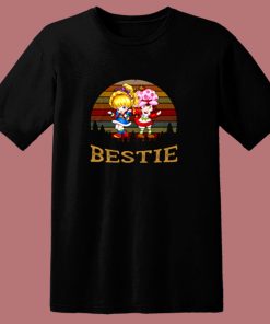 Vintage Retro Bestie Strawberry Shortcake 80s T Shirt