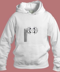 Vintage Solar Eclipse Aesthetic Hoodie Style