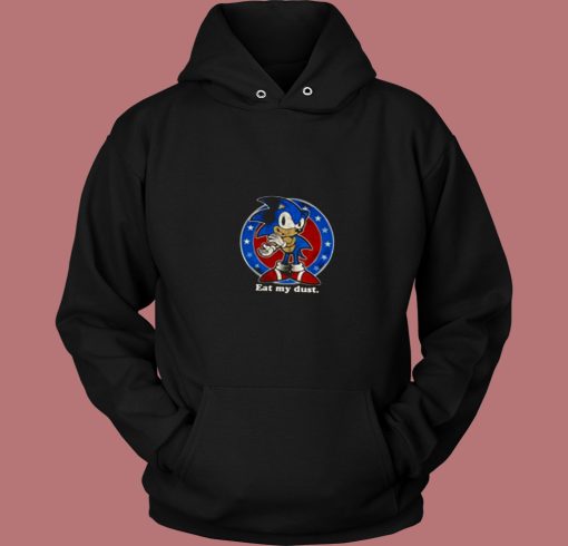 Vintage Sonic The Hedgehod My Dust 80s Hoodie