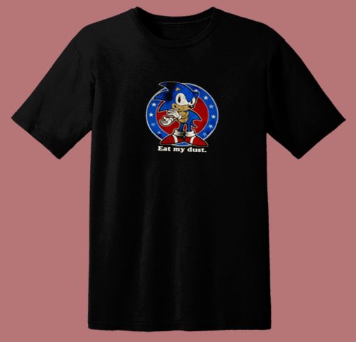 Vintage Sonic The Hedgehod My Dust 80s T Shirt