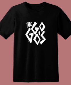 Vintage The Go Gos Band Logo Music 80s T Shirt