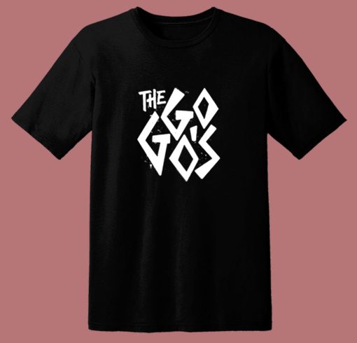 Vintage The Go Gos Band Logo Music 80s T Shirt