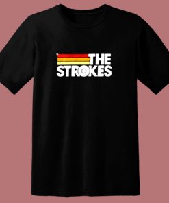 Vintage The Strokes Rock Band 80s T Shirt