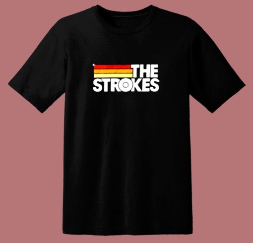 Vintage The Strokes Rock Band 80s T Shirt