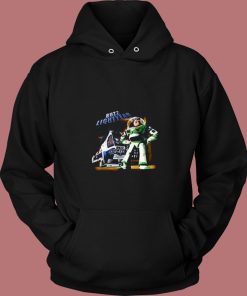 Vintage Toy Story Buzz Lightyear 80s Hoodie