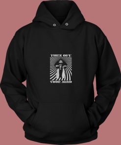 Vintage Turn Off Your Mind 80s Hoodie