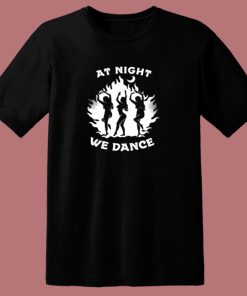 Vintage Witch Night Dancer Halloween 80s T Shirt