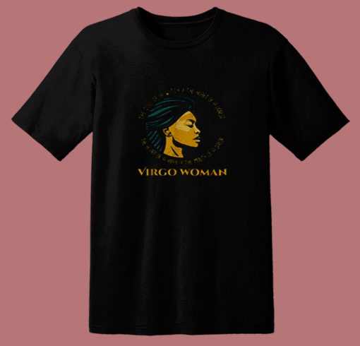 Virgo Woman The Soul Of A Witch 80s T Shirt