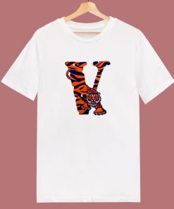 Vlone Pop Smoke Rare Tiger 80s T Shirt