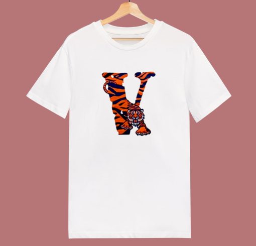 Vlone Pop Smoke Rare Tiger 80s T Shirt