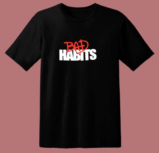 Vlone X Nav Bad Habits Drip Vintage 80s T Shirt