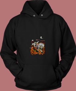 Walk Through Fire For You 80s Hoodie