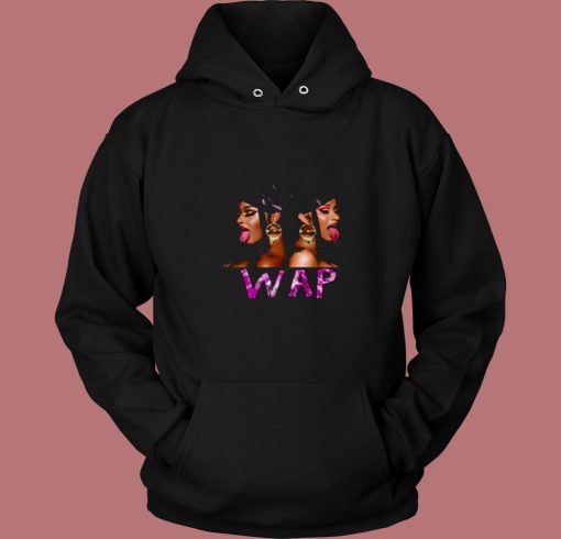 Wap Cardi Et Megan 80s Hoodie