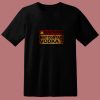 Warning May Contain Vodka 80s T Shirt