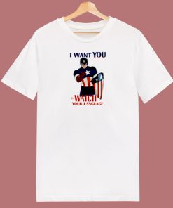 Watch Your Language 80s T Shirt