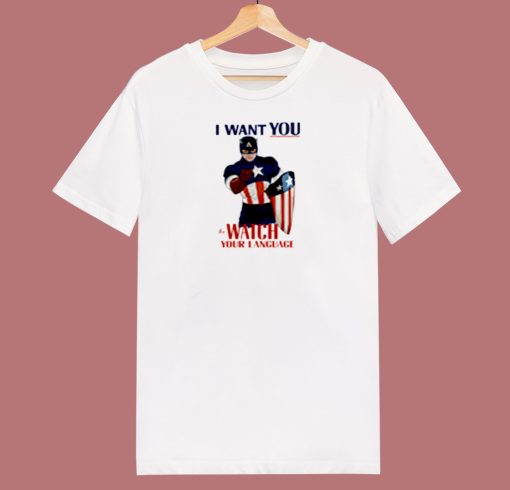 Watch Your Language 80s T Shirt