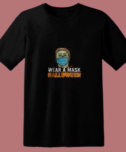 Wear A Mask Halloween 80s T Shirt