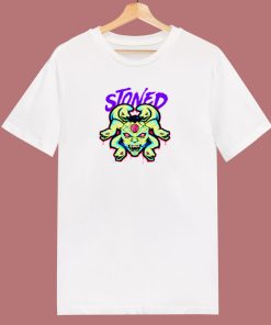 White Stoned Medusa 80s T Shirt