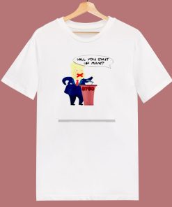 Will You Shut Up Man Trump Biden 80s T Shirt