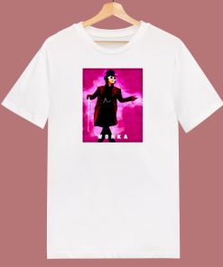 Willy Wonka Johnny Depp Digital Painting 80s T Shirt