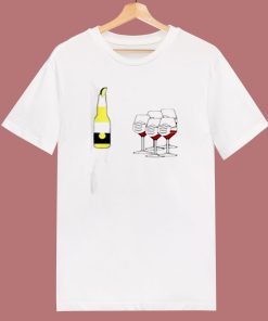 Wine And Corona 80s T Shirt