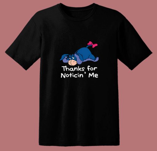 Winnie The Pooh Eeyore Quote 80s T Shirt