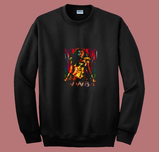 Wonder Woman 84 Golden Warrior 80s Sweatshirt