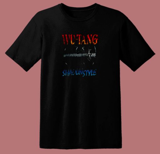 Wu Tang Clan Shaolin Style 80s T Shirt