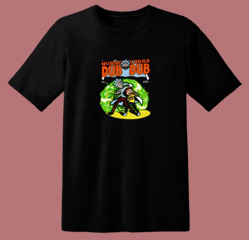 Wubba Lubba Batman Robin Comic Parody 80s T Shirt