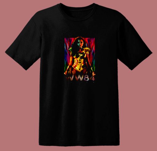 Ww 84 Golden Warrior Wonder Woman 80s T Shirt