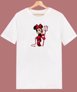 Evil Minnie Mouse 80s T Shirt