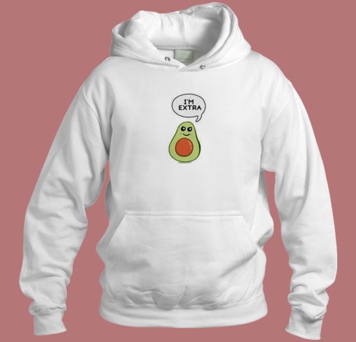 Extra Avocado Aesthetic Hoodie Style