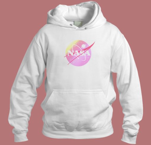 Nasa Pastel Colour Aesthetic Hoodie Style