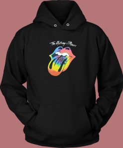 The Rolling Stones Tongue Aesthetic Hoodie Style