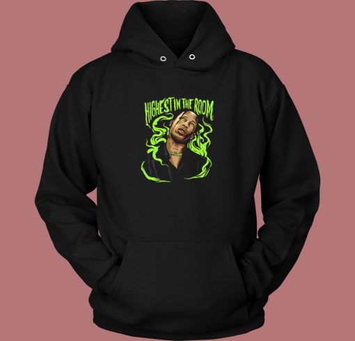 Travis Electric Green Aesthetic Hoodie Style