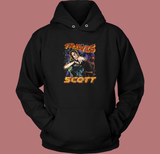 Travis Scott American Rapper Aesthetic Hoodie Style