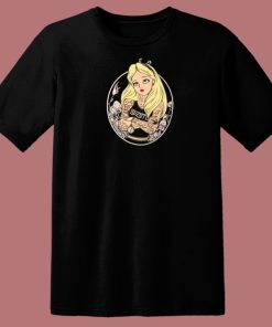 Alice In Wonderland Tattoo 80s T Shirt