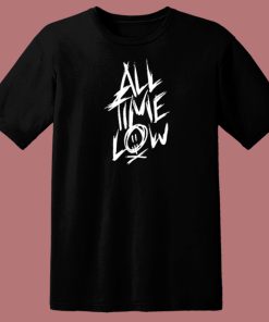 All Time Low Logo 80s T Shirt