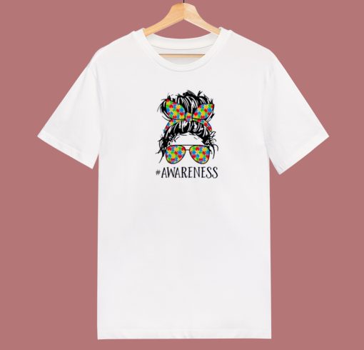 Autism Awareness 80s T Shirt