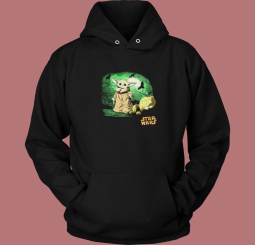 Baby Yoda Halloween Nights Hoodie Style