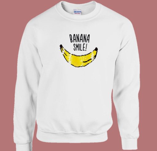 Banana Smile 80s Sweatshirt