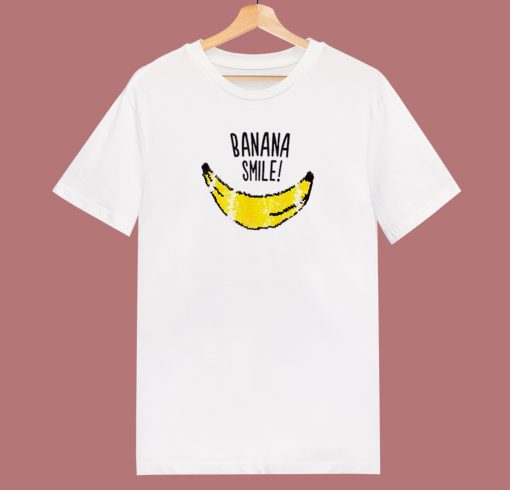 Banana Smile 80s T Shirt